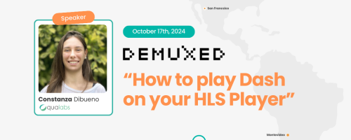 Coti Takes the Stage at Demuxed: "How to play Dash on your HLS Player"